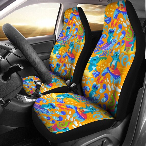 Surfing Koala Auto Sitzbezüge für Fahrzeug Süße Sitzbezüge für Auto für  Frauen AutoSitzhülle Mädchen Boho Auto Sitzbezüge Auto Zubehör - .de