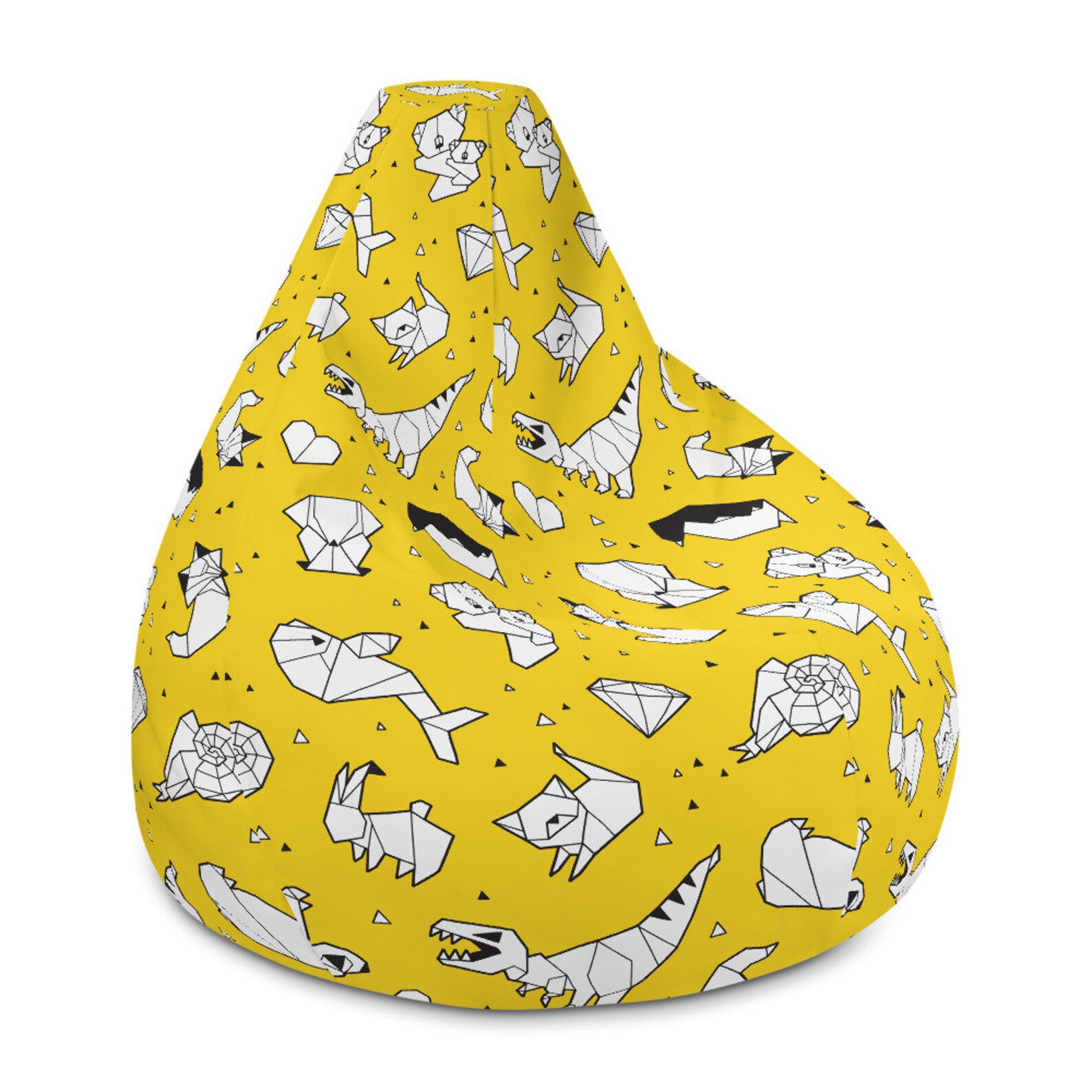 Cartoon Furniture Stylish Funky Bean Bag Chair Cover Only Etsy