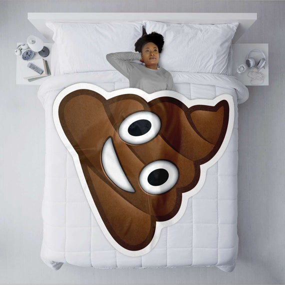 Funny Poop Smile Blanket Unique Poo Smile Icon Shape - Etsy Funny Poop Smile Blanket Unique Poo Smile Icon Shape - Etsy