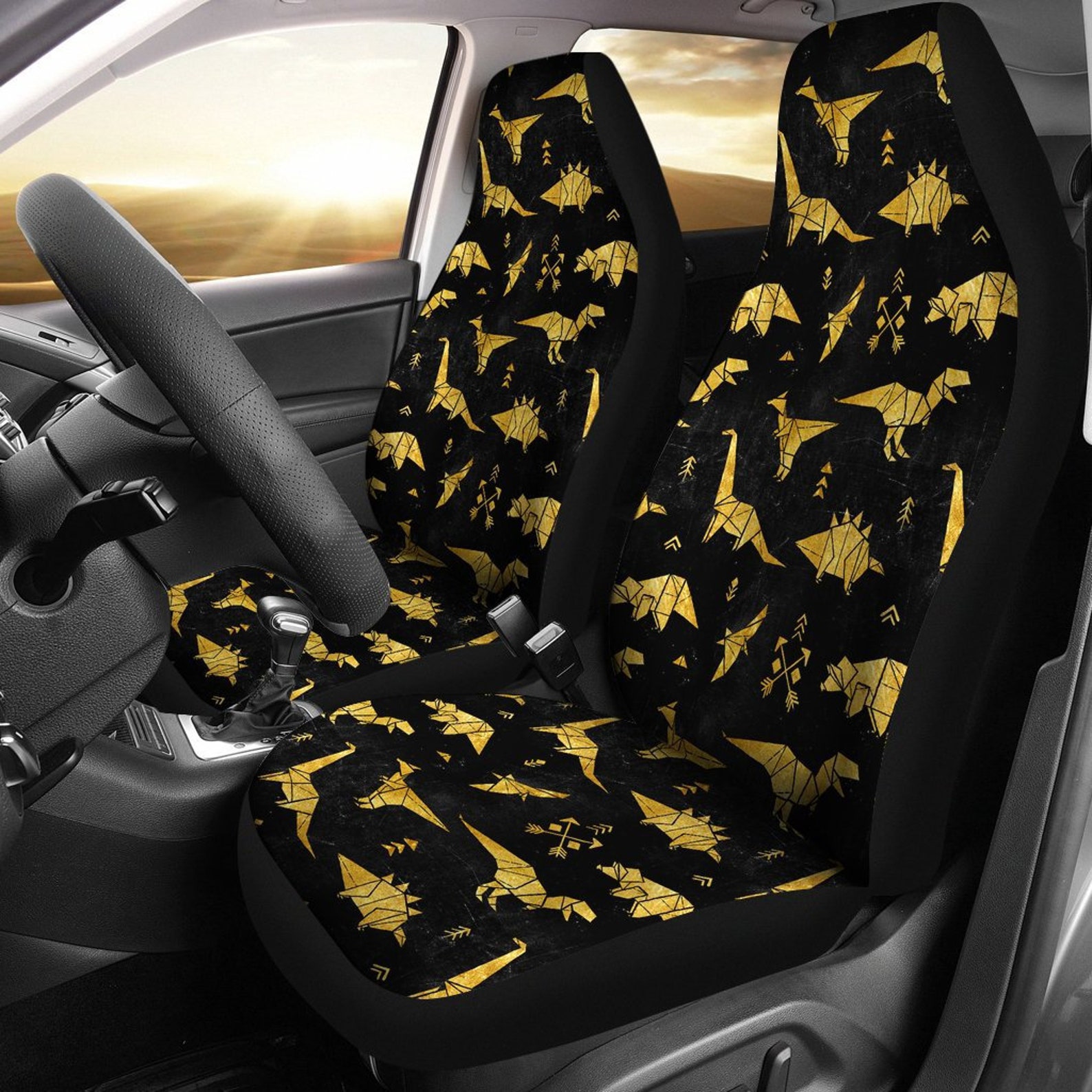 Dinosaur Car Seat Cover For Vehicle Cute Seat Covers For Car | Etsy