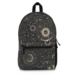 Astrology Constellation Backpack / Sun Moon Phase Backpack / Boho ...