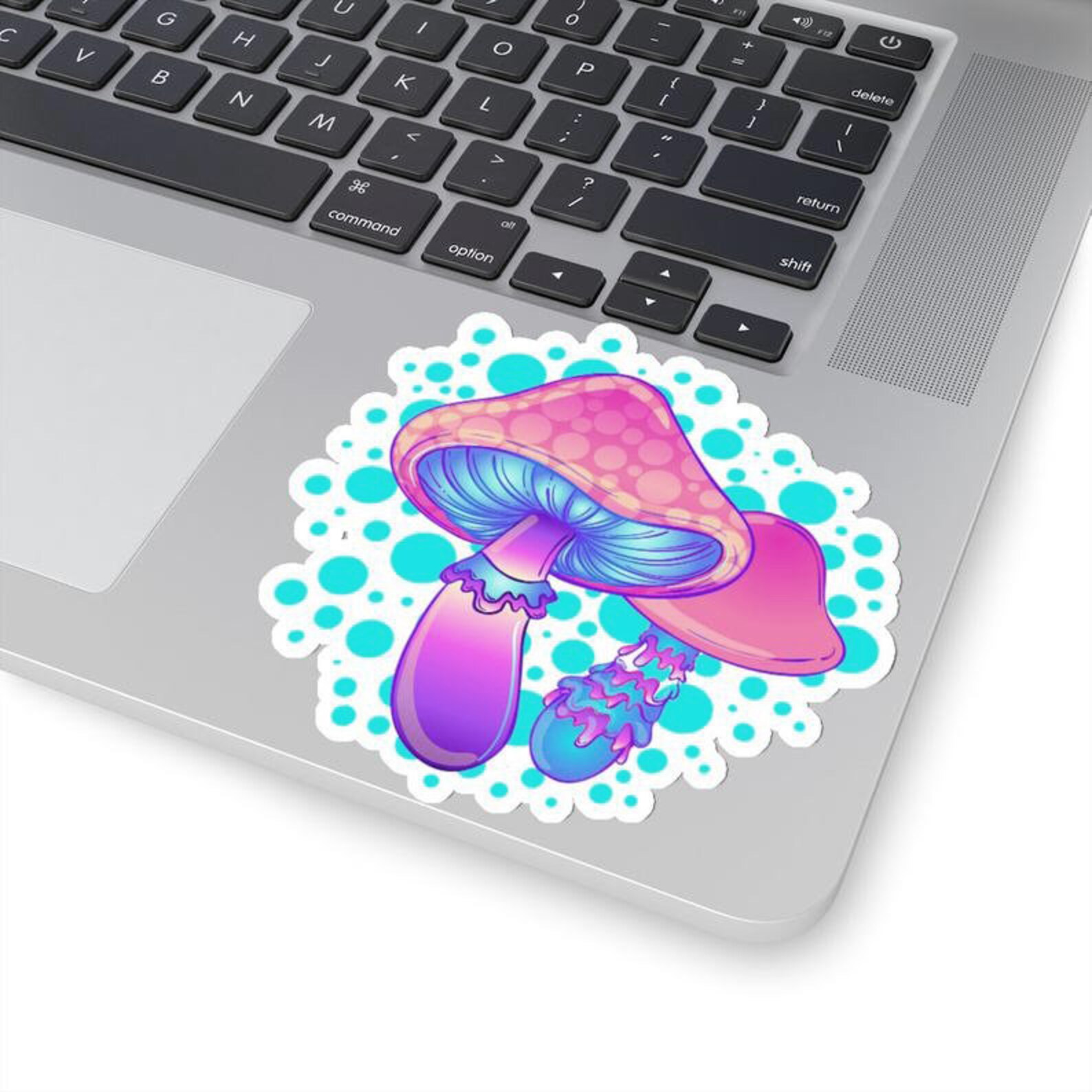 Magic Mushrooms Psychedelic Stickers Shrooms Edm Sticker Etsy