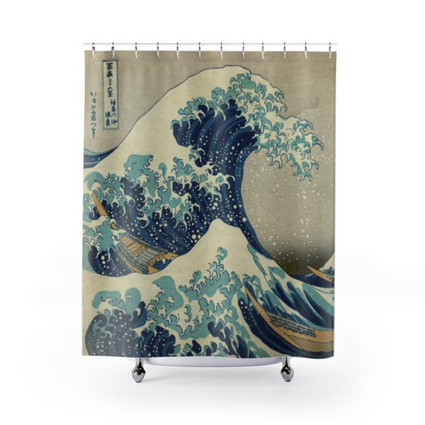 Japan Shower Curtain Etsy