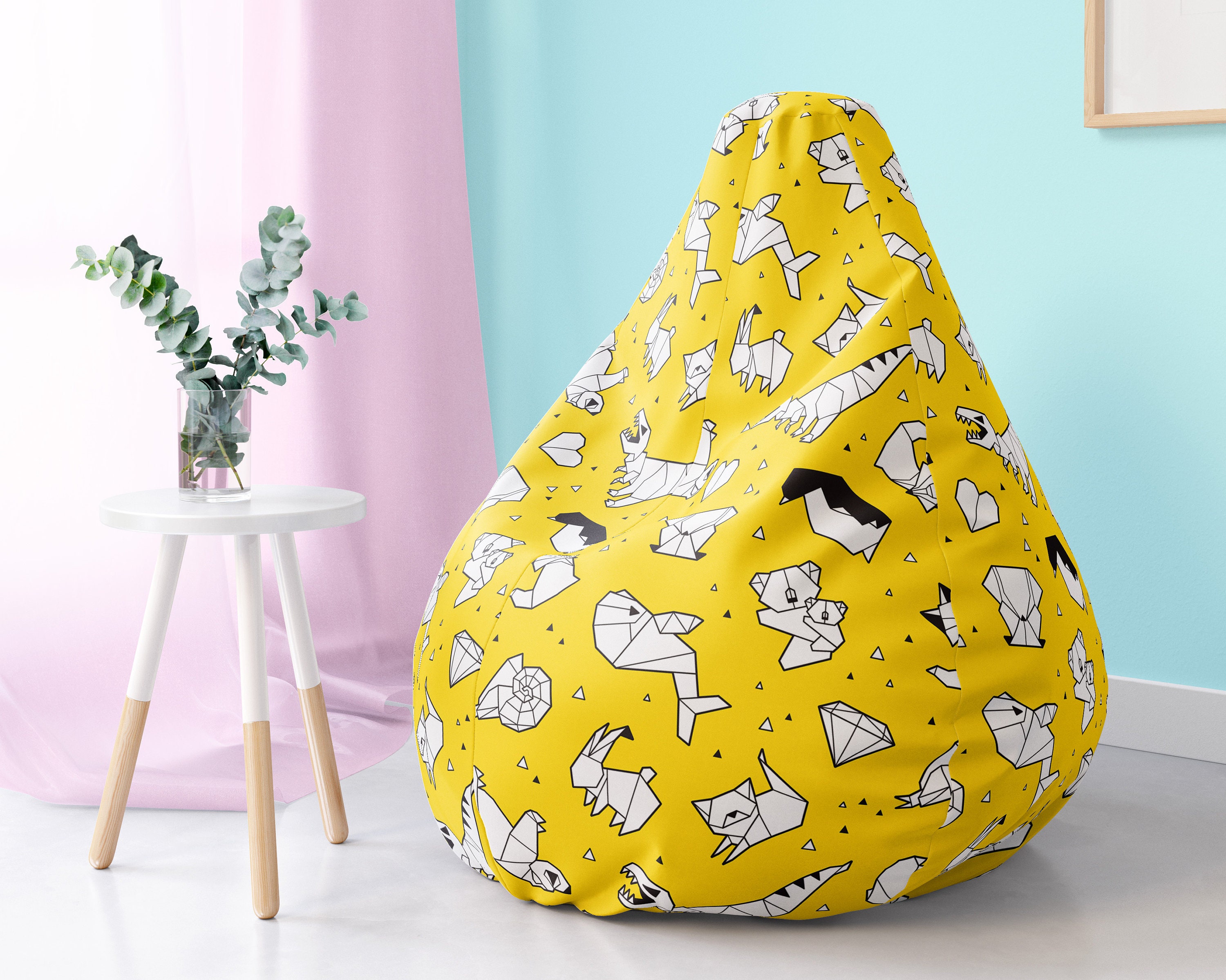 Cartoon Furniture Stylish Funky Bean Bag Chair Cover Only - Etsy Australia Cartoon Furniture Stylish Funky Bean Bag Chair Cover Only - Etsy Australia