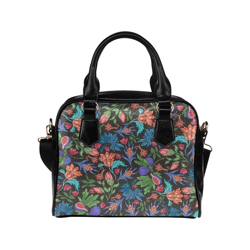 Renaissance Bag Boho Floral Shoulder Handbag Small Shoulder Bag