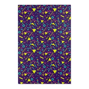 Abstract Retro Area Rug 70s 80s 90s Rug Memphis Vintage - Etsy