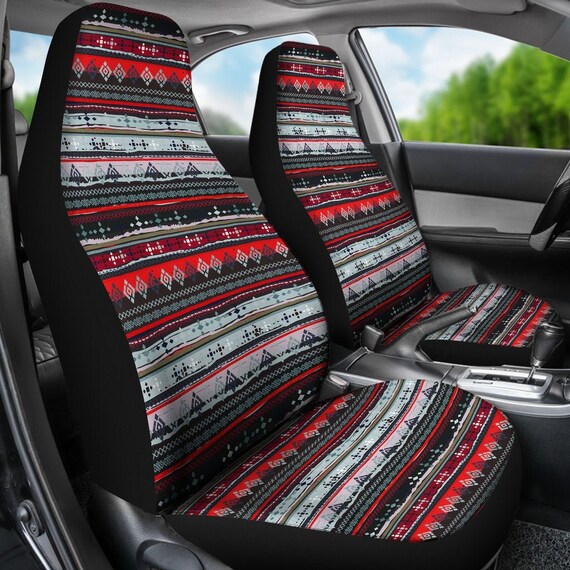 Azteken Boho Auto Sitzbezüge Kilim Tribal Auto Sitzbezug für Fahrzeug  Individuelle Sitzbezüge für Auto für Frauen Auto Sitzbezug Mädchen - .de