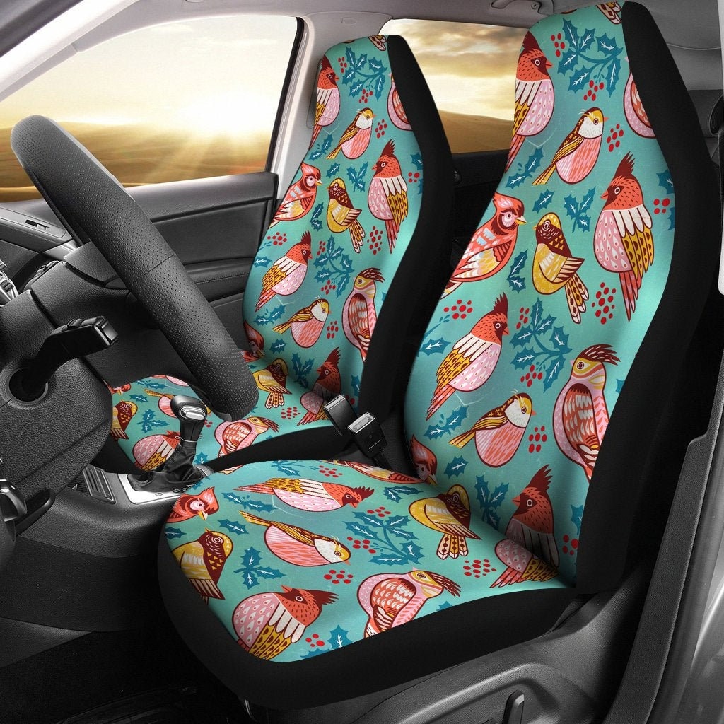 Cute Bird Boho Car Seat Covers | Car Seat Cover For Vehicle