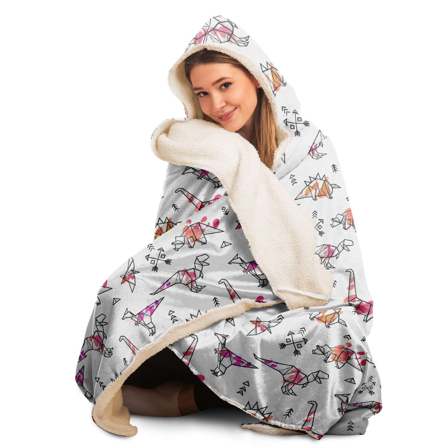 cute hooded blanket