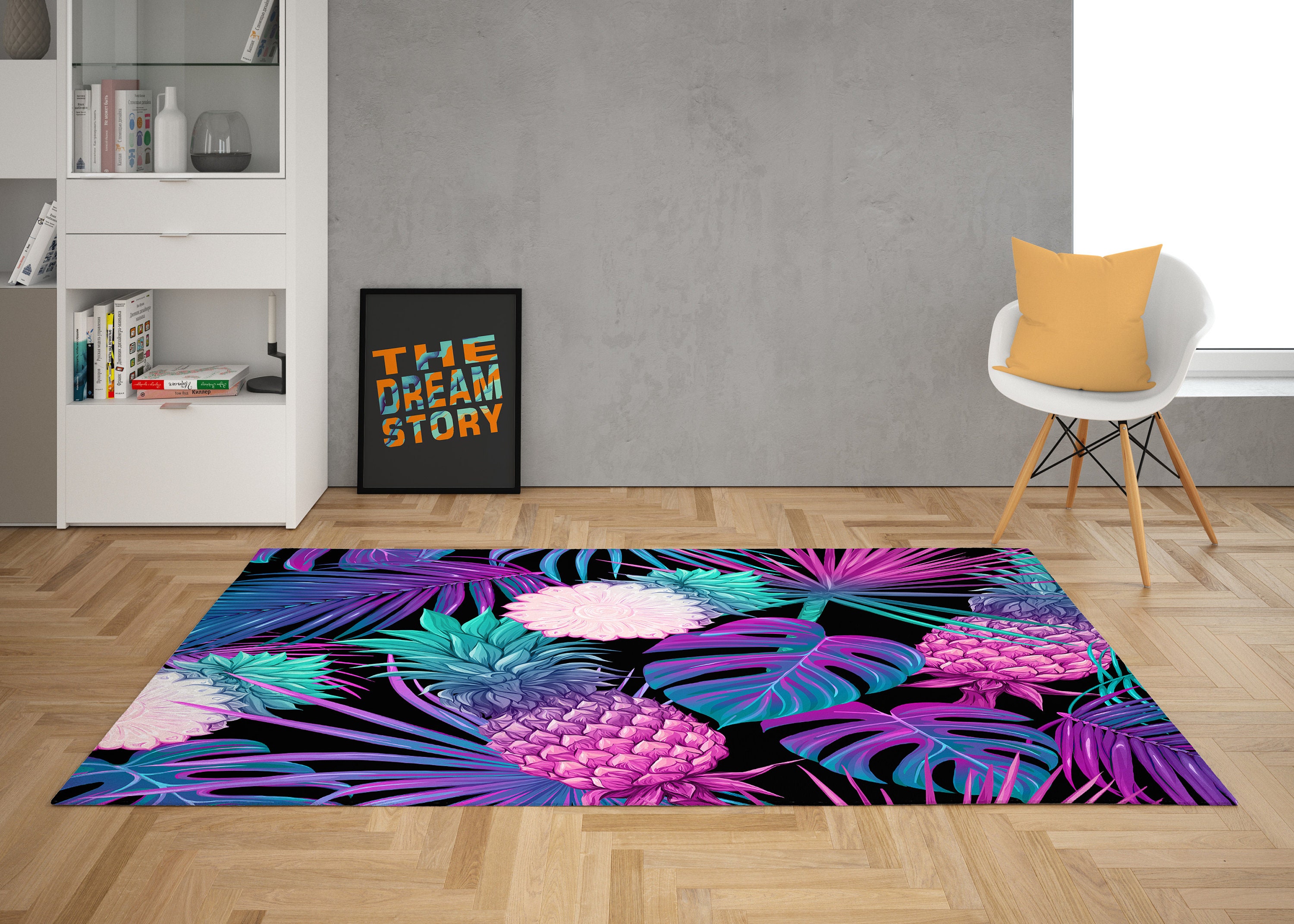 Cheap 3D Hippie Eyes Rug Trippy Mushroom Rug Mandala Vines Mushroom Carpet  for Bedroom Living Room Kitchen Floor Mats Magic Decor