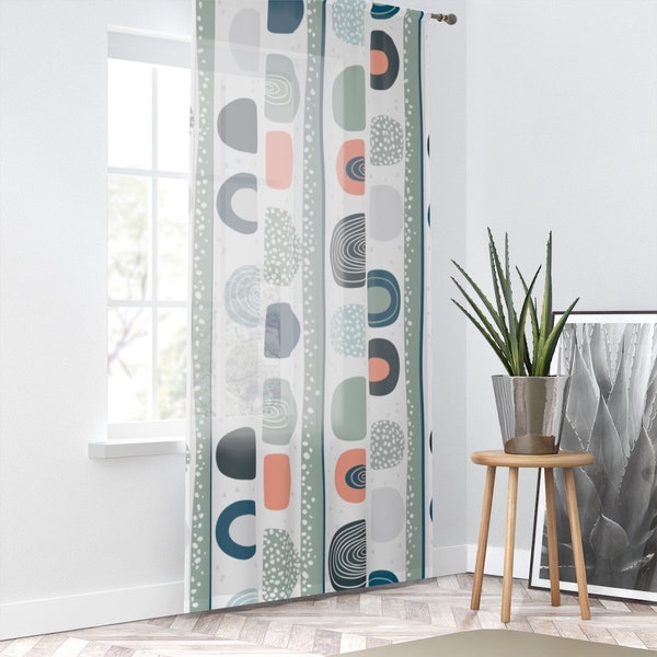 Boho Window Curtains - Etsy