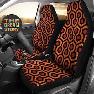 Dancing Skeleton Car Seat Covers, Spooky Gothic Car Decor, Halloween car  Accessories