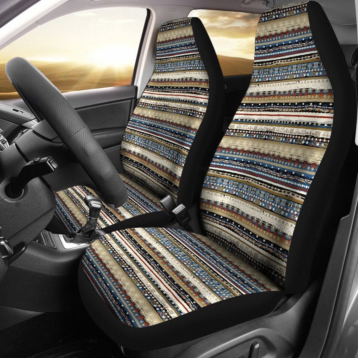 Aztec Boho Car Seat Covers Kilim Tribal Car Seat Cover for Etsy
