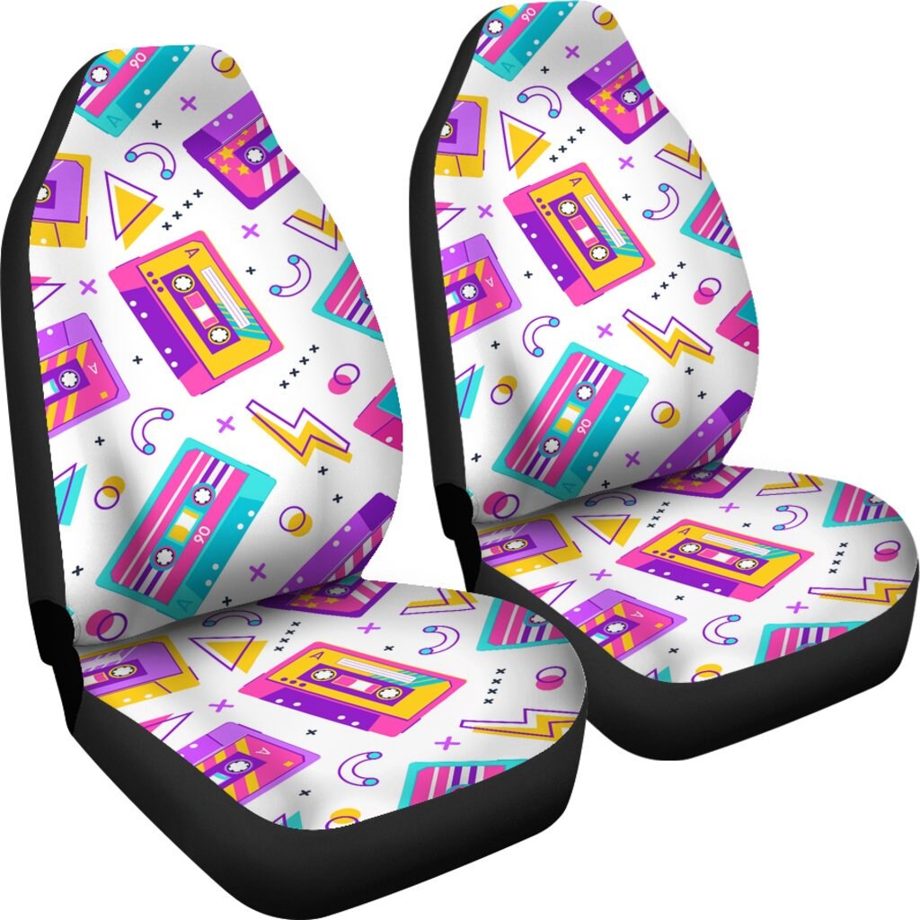 Retro Car Seat Cover For Vehicle | Pop Art Custom Seat Covers