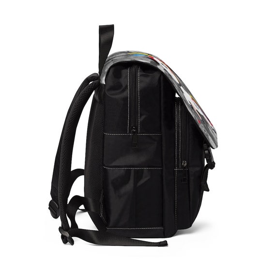 Cute Punk Unicorn Backpack Goth Artsy Designer Backpack Gothic