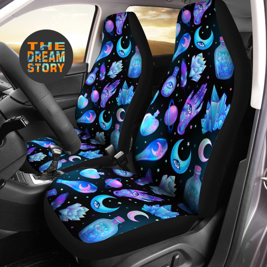 Witchy Car Seat Covers for Vehicle Magic Moon Astronomy Seat Etsy