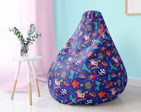 Cartoon Fairy Tale Bean Bag Chair Cover Only Dragon Unicorn - Etsy Cartoon Fairy Tale Bean Bag Chair Cover Only Dragon Unicorn - Etsy