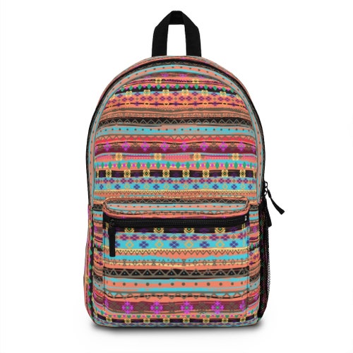 Made in USA Boho Ethnic Backpack / Kilim Style Backpacks / - Etsy