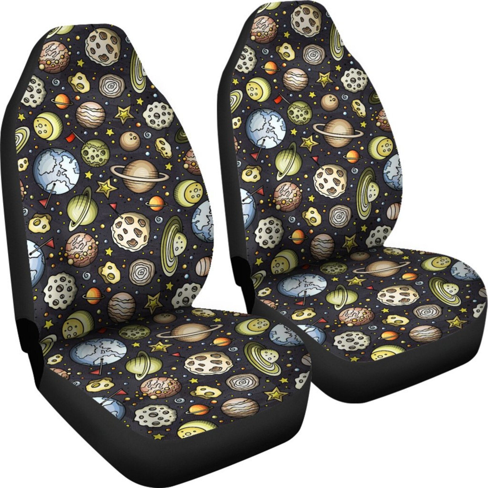 Space Car Seat Covers for Vehicle Galaxy Seat Covers for Car Etsy