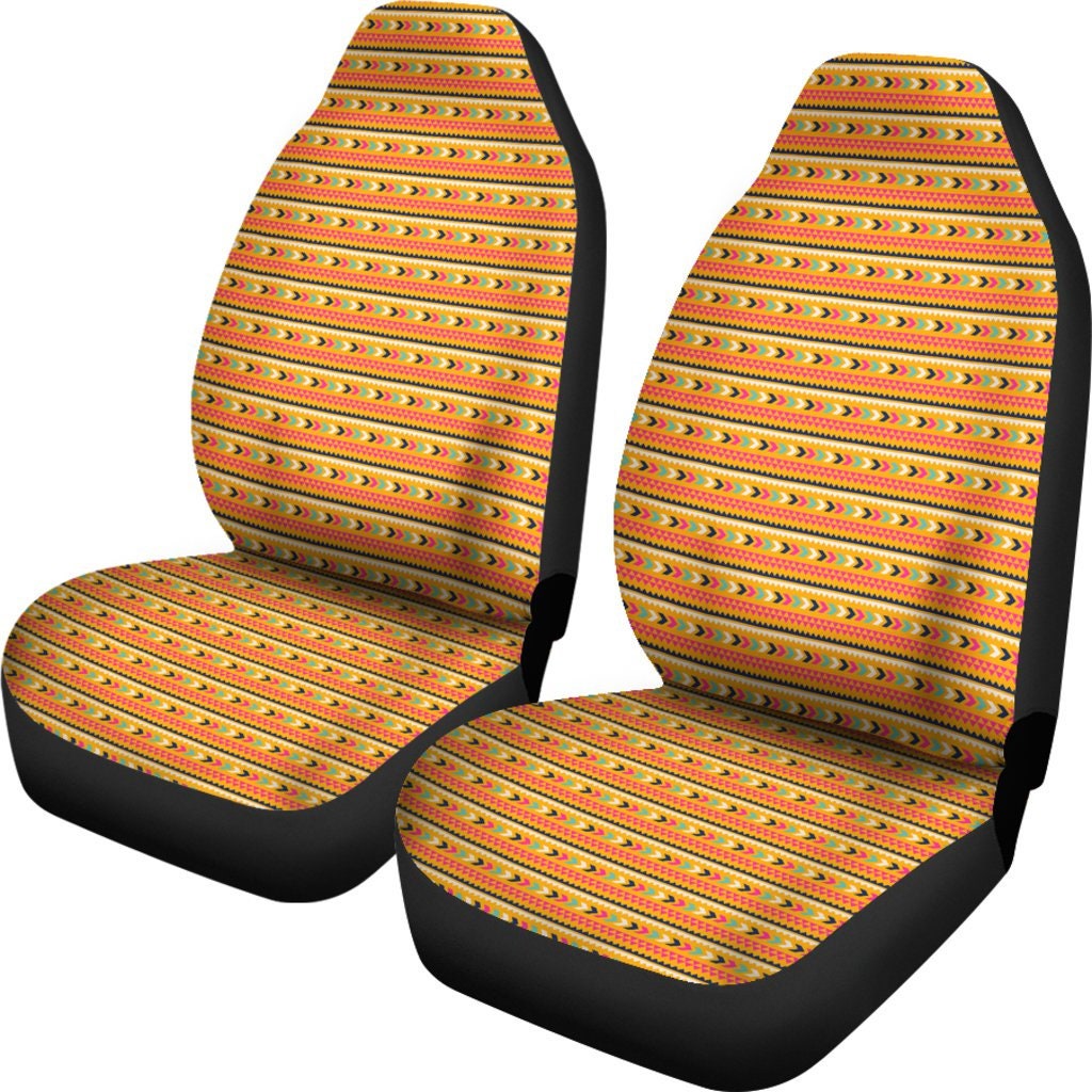 Aztec Tribal Car Seat Covers | Boho Kilim Tribal Car Seat Cover