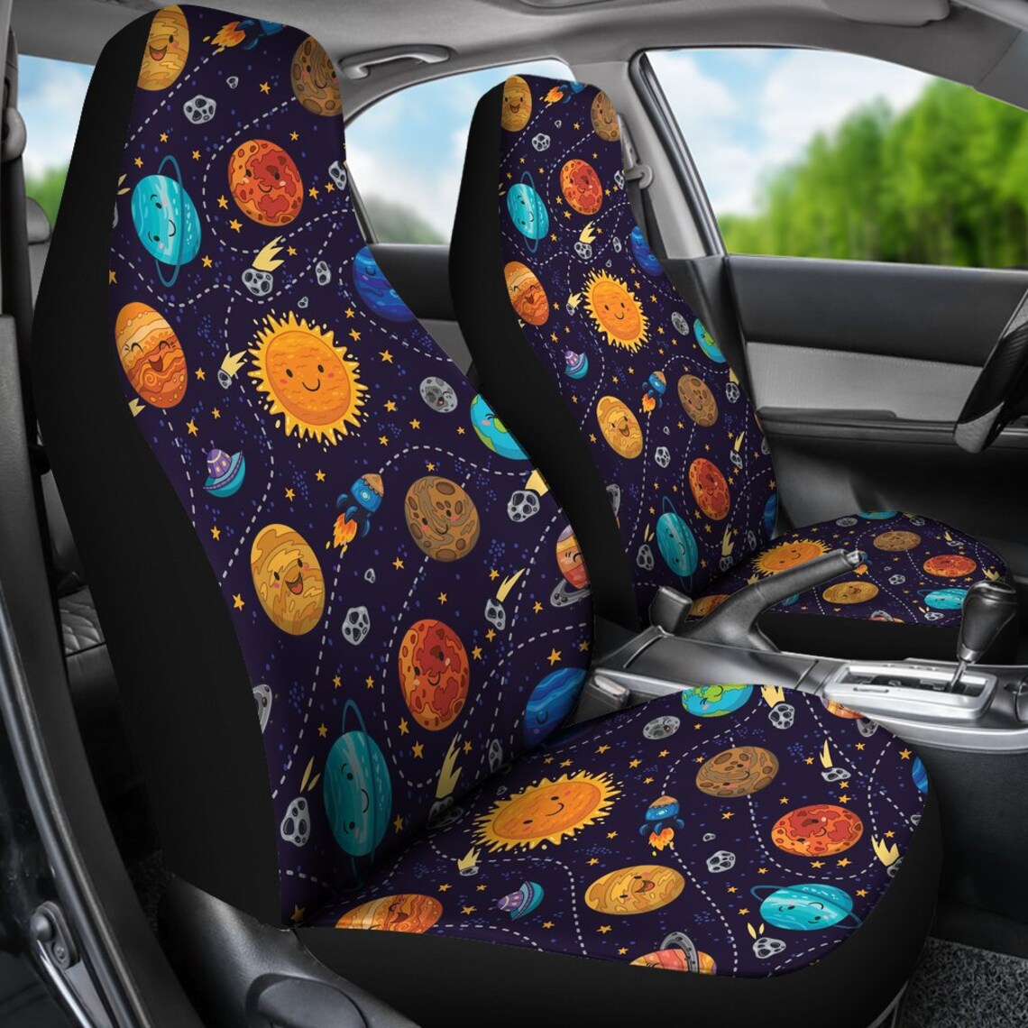 Space Car Seat Covers for Vehicle Cute Seat Covers for Car Etsy