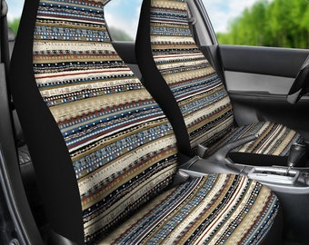 Azteken Boho Auto Sitzbezüge Kilim Tribal Auto Sitzbezug für