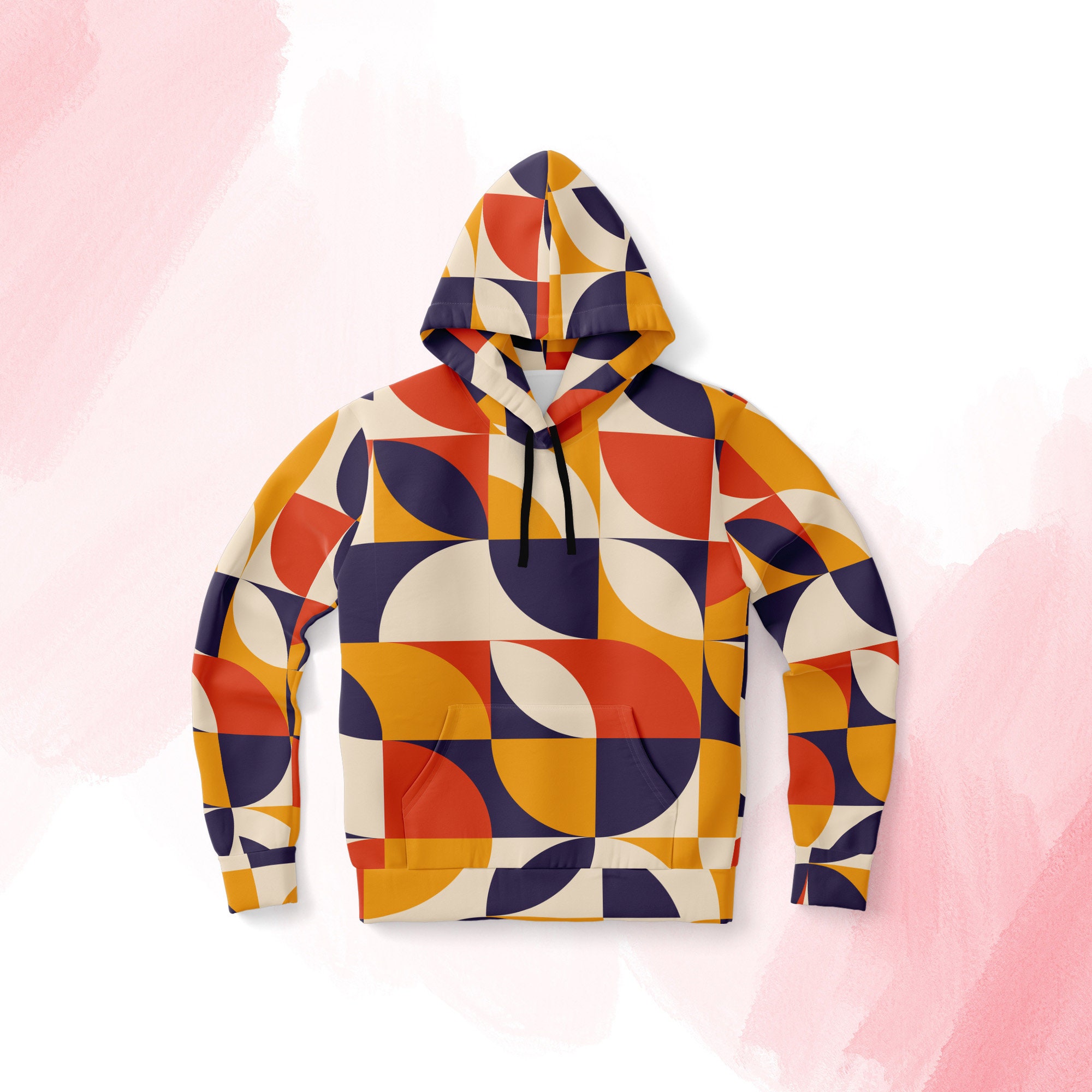 Bauhaus Hoodie Bohemian Hood Modern Art Hoody Bauhaus Etsy UK