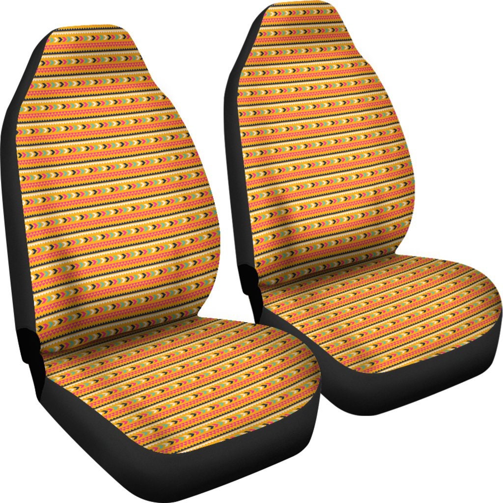 Aztec Tribal Car Seat Covers | Boho Kilim Tribal Car Seat Cover