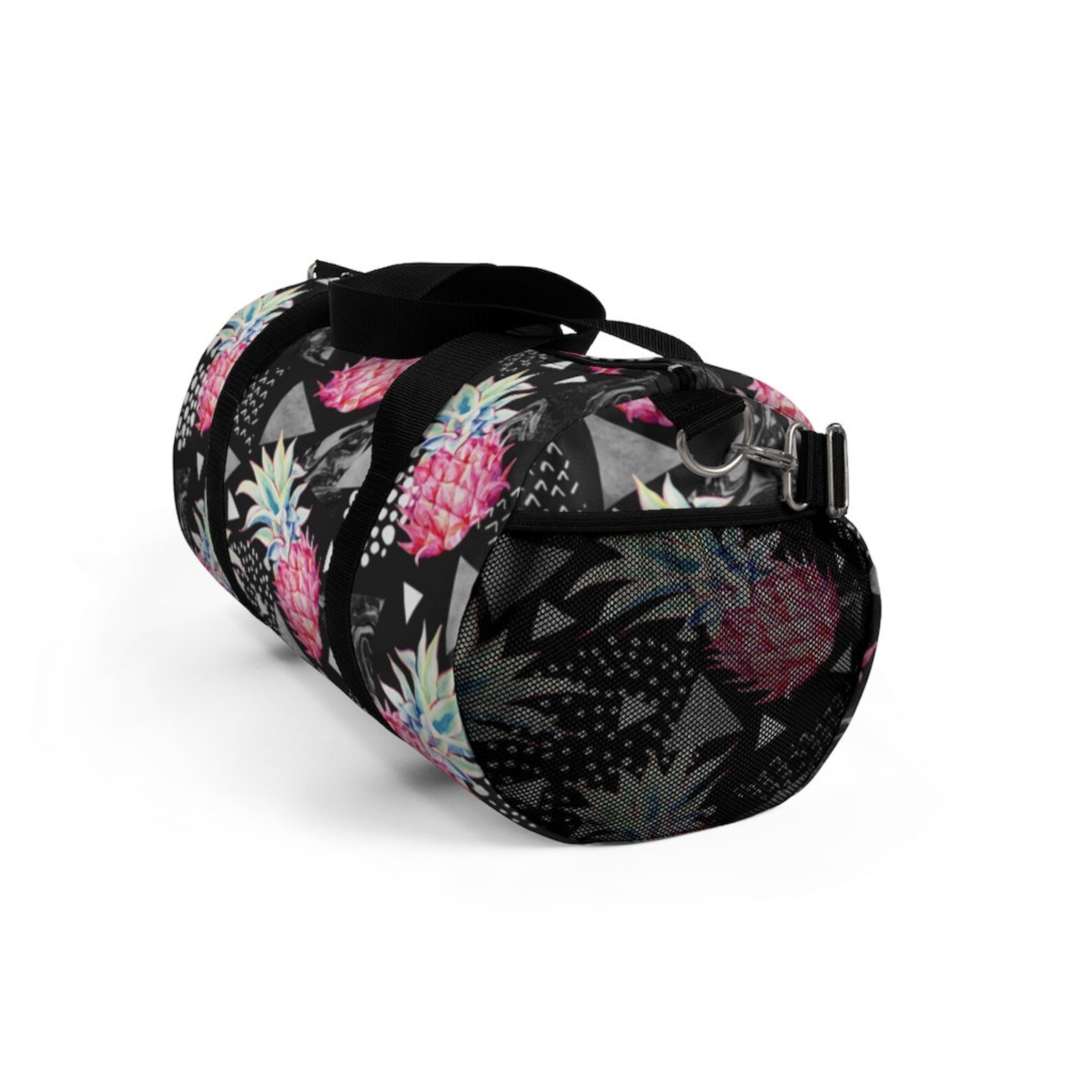 Pineapple Duffle Bag Pop Art Canvas Large Duffel Bag Women Etsy