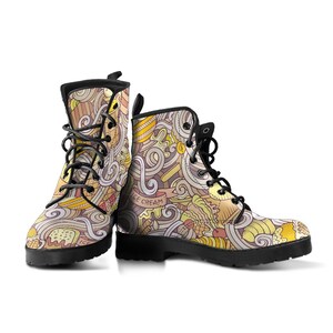 Doodle Combat Boots main image 0