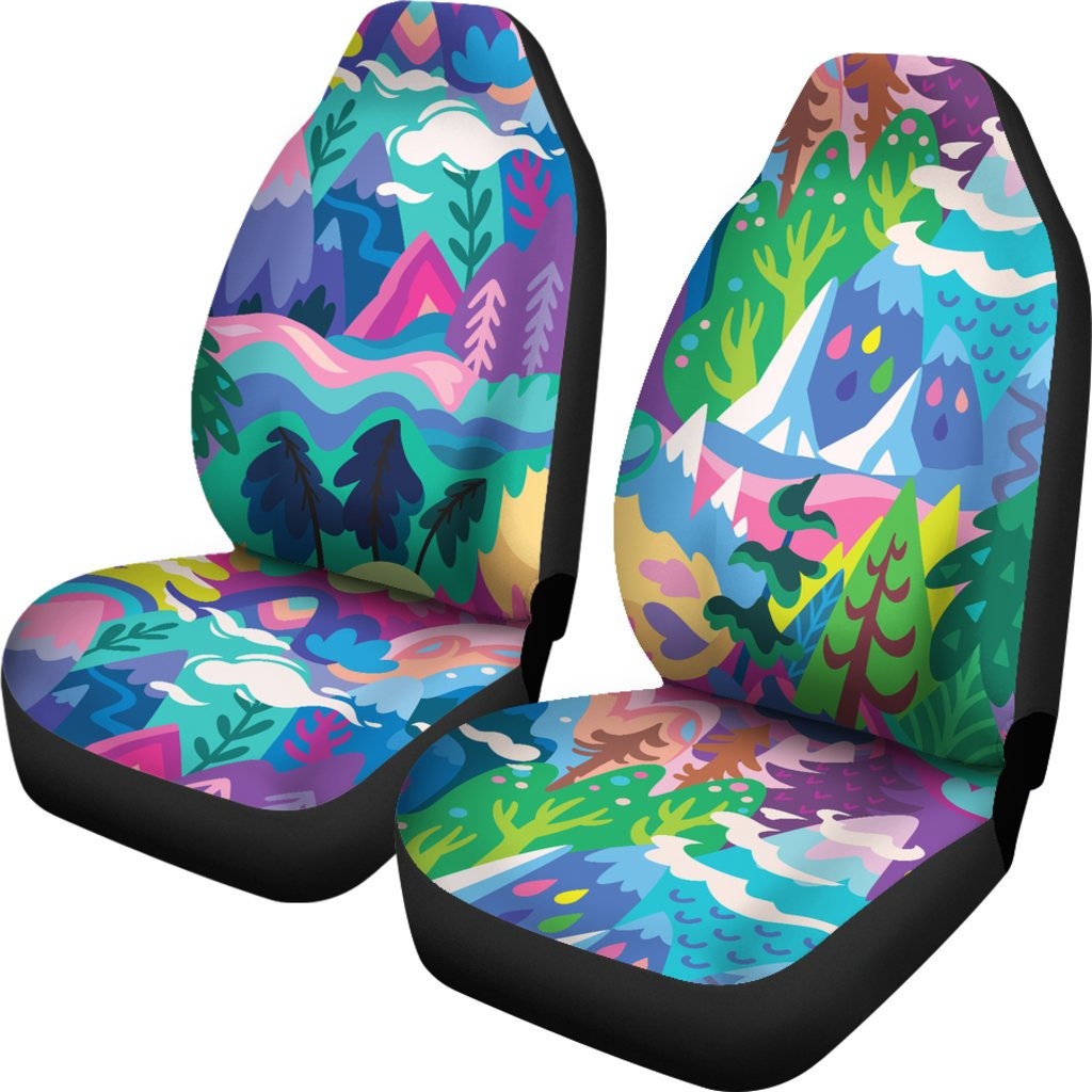 Dreamy Car Seat Covers for Vehicle Colorful Seat Covers for Etsy
