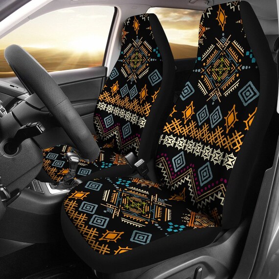 Azteken Boho Auto Sitzbezüge Kilim Tribal Auto Sitzbezug für Fahrzeug  Individuelle Sitzbezüge für Auto für Frauen Auto Sitzbezug Mädchen - .de
