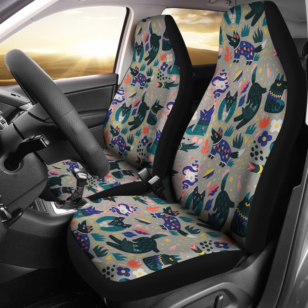 Boho Wolf Car Seat Covers for Vehicle Kawaii Seat Covers for Etsy