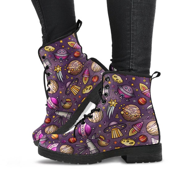 Botas militares moradas sale