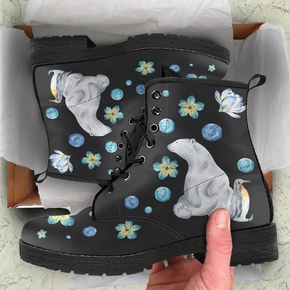 Stylish combat hotsell boots