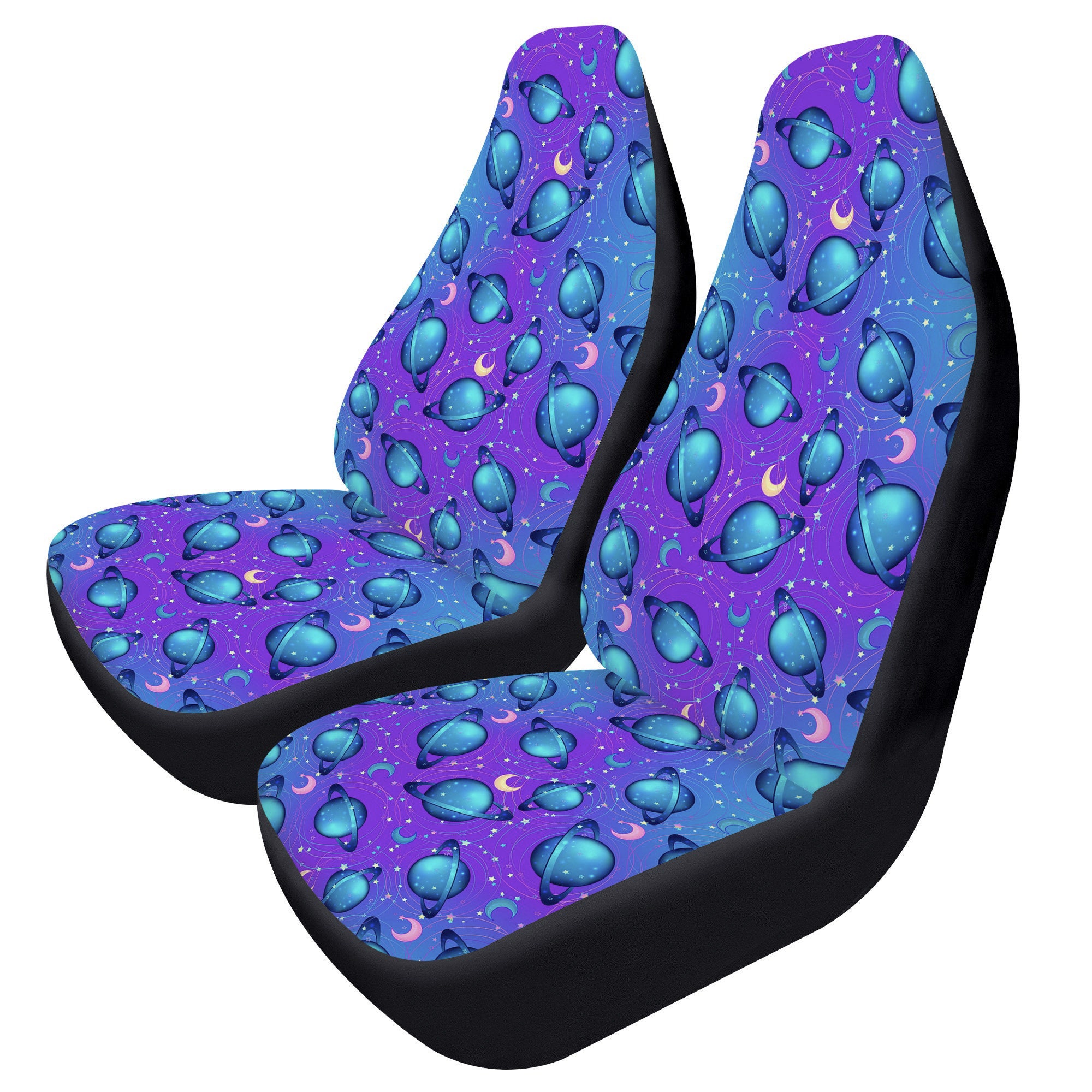 Moon Car Seat Covers For Vehicle | Magic Witchy Astronomy Seat Covers