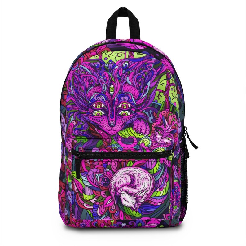 Leather Backpack School College Bookbag Travel Office Bag Laptop Backpack for Women Men Cute Cat Kitten Leather Backpack School College Bookbag Travel Office Bag Laptop Backpack for Women Men Cute Cat Kitten
