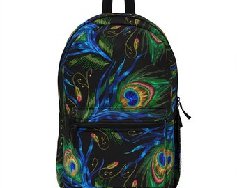 Peacock Backpack | Etsy