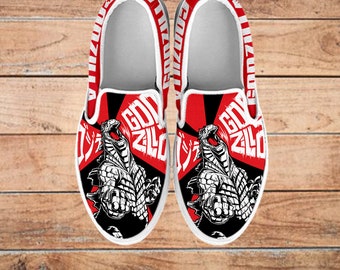 godzilla shoes vans