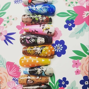 Anime nails