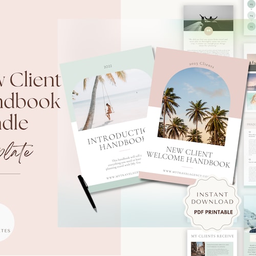Travel Agent Welcome Guide and New Client Handbook for - Etsy