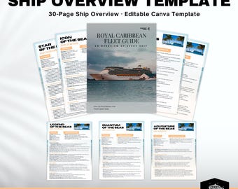 Guía de cruceros RCCL, plantilla para agentes de viajes