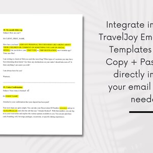 Travel Agent Email Templates Travel Agent Printable Etsy Travel Agent Email Templates Travel Agent Printable Etsy