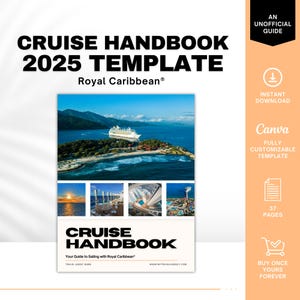 RCCL 2025 Cruise Planner & Handbook, Travel Agent Template