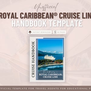 RCCL Cruise Planner & Handbook, Travel Agent Template