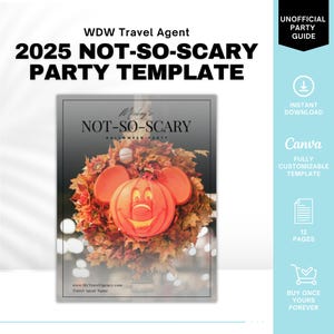 2025 Not-So-Scary Halloween Travel Guide, Travel Agent Template