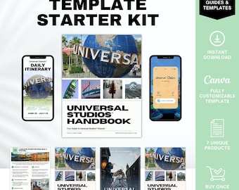 Universal Travel Agent Starter Kit, Universal Template, Universal Studios Shirt