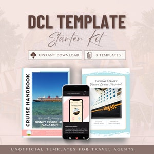 DCL Travel Agent Starter Kit, DCL Template