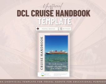 DCL Vacation Guide, DCL Client Guide, Travel Agent Template