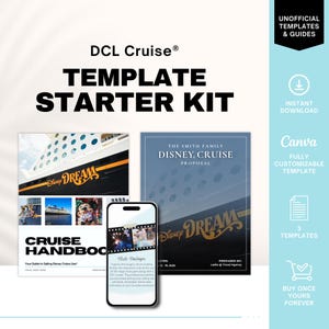 DCL Travel Agent Starter Kit, DCL Template